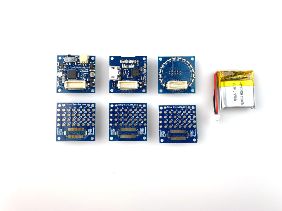 TinyDuino Starter Kit - Lithium Version