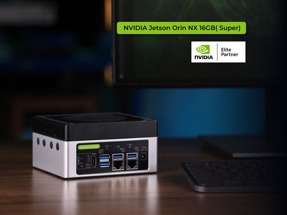 Seeed Studio reComputer Super J4012 Jetson Orin NX computer, product photo 1 of 6