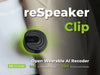 Seeed Studio reSpeaker Clip wearable AI recorder, product photo 2 of 6