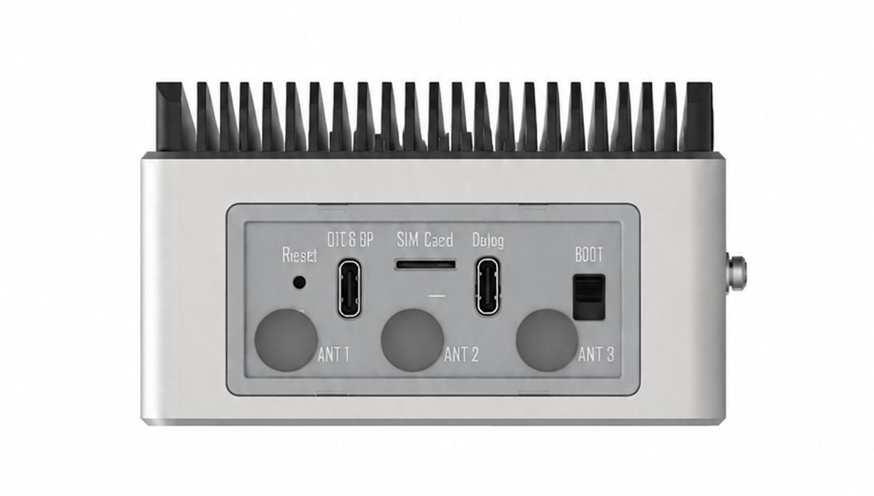 Seeed Studio reComputer Industrial RK3576 DIN-rail edge AI box, product photo 3 of 5