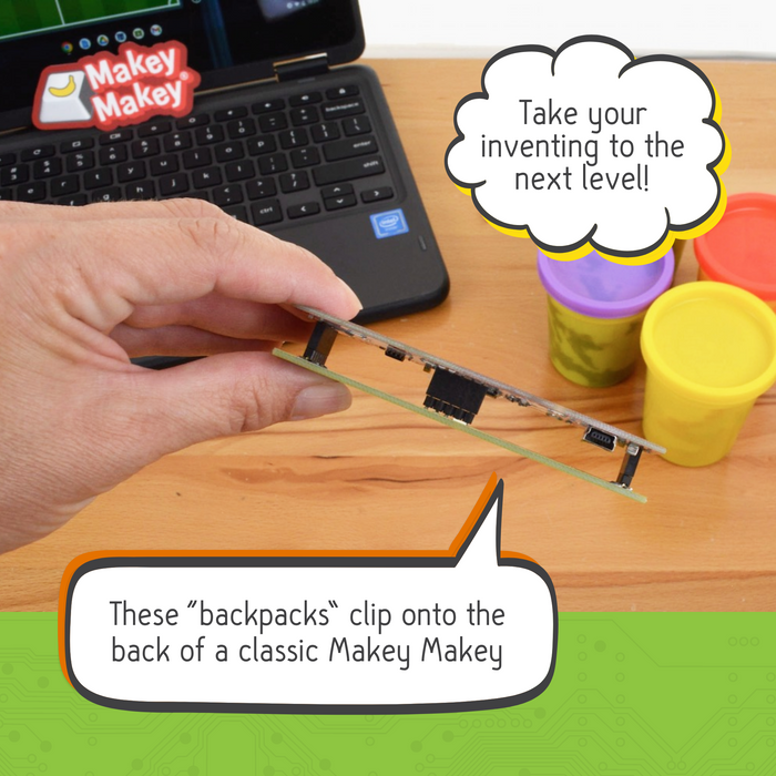 Makey Makey Backpack Bundle with Player 2, Makey Mouse and MAX boards (view 5)