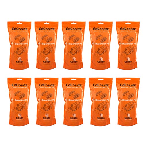EdCreate 10 pack for Edison robots