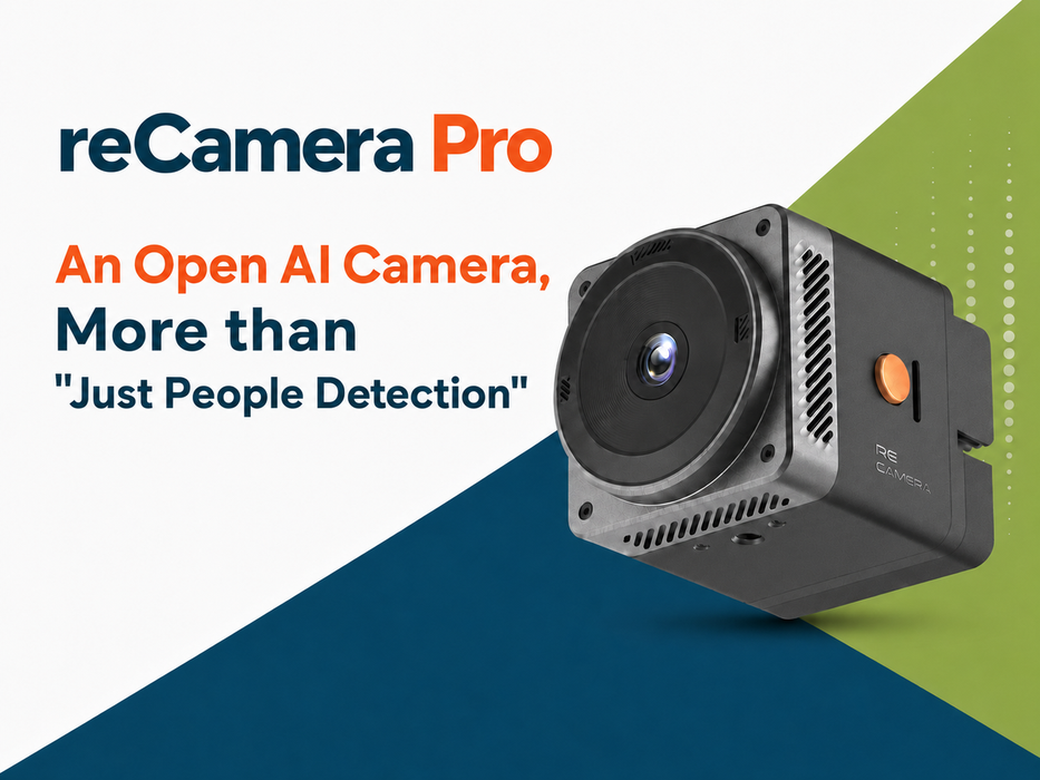 Seeed Studio reCamera Pro edge AI camera, product photo 1 of 6