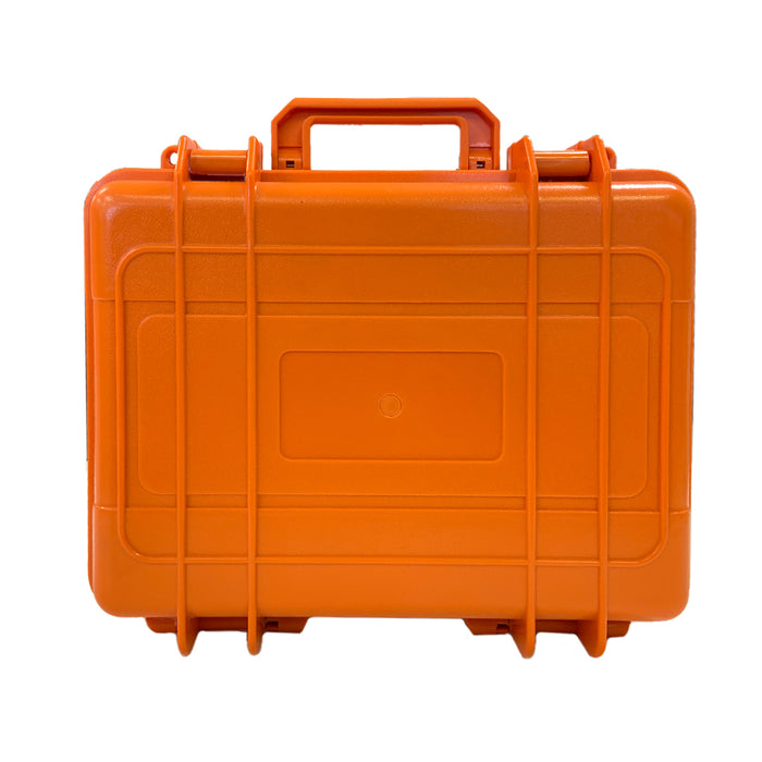 Waterproof Airtight Heavy Duty Hard Plastic Case Orange Front
