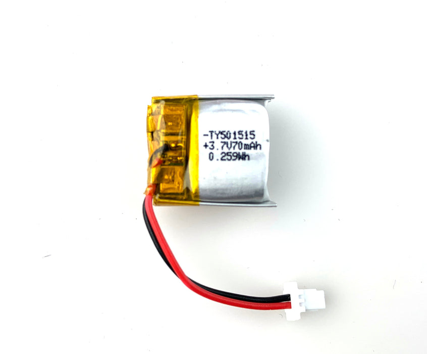 Lithium Ion Polymer Battery - 3.7V 70mAh