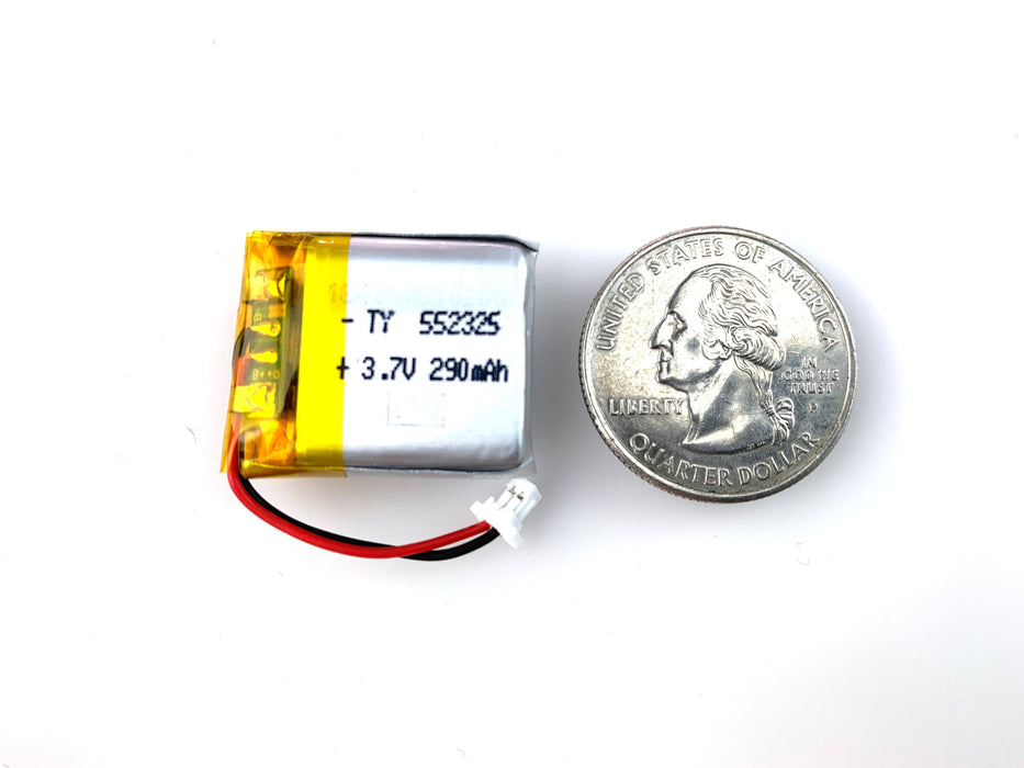 Lithium Ion Polymer Battery - 3.7V 290mAh