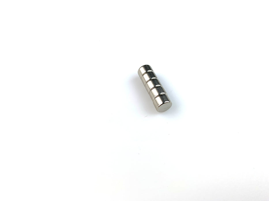 Cylindrical Magnets Pack of 5