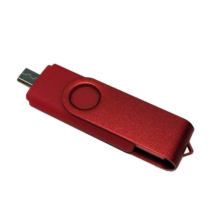 4GB Memory Stick USB 2.0 Flash Drive with Micro USB Interface