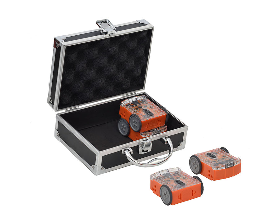 Pack of 4 Edison Robots with Aluminium Case