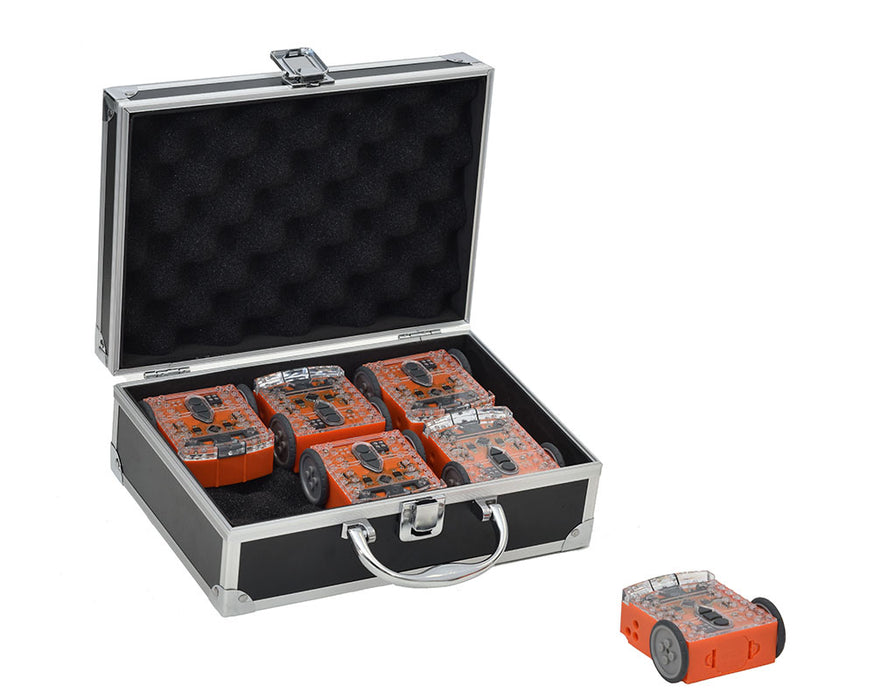 Pack of 6 Edison Robots with Aluminium Case